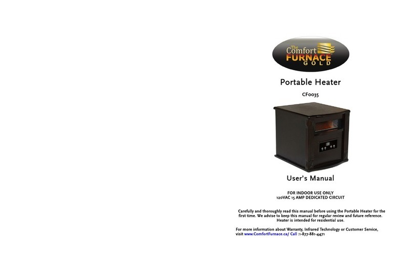 Comfort Furnace CF0035 user manual