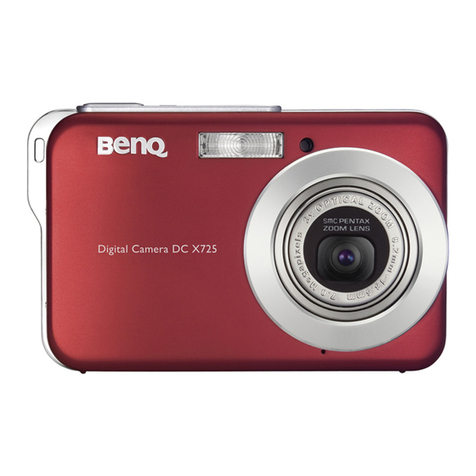BenQ DC X725 User manual