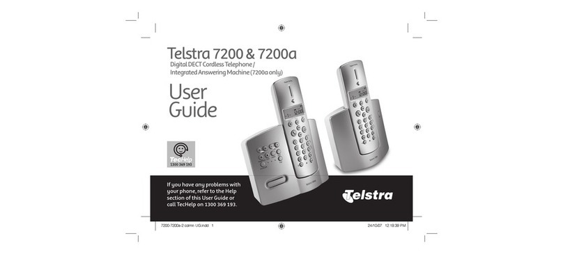 Telstra 7200 User manual Telstra 7200 User manual