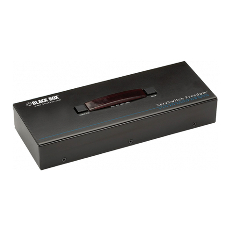 Black Box ServSwitch KV0004A User manual
