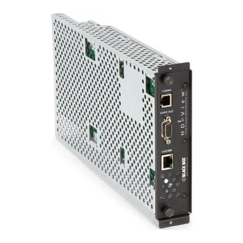 Black Box AC3003A-NEC User manual