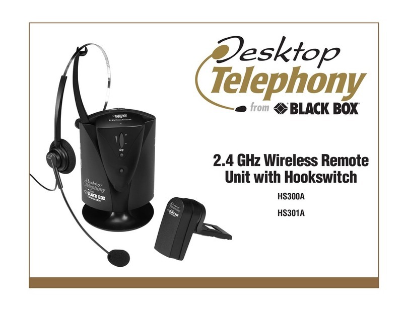 Black Box HS300A user manual