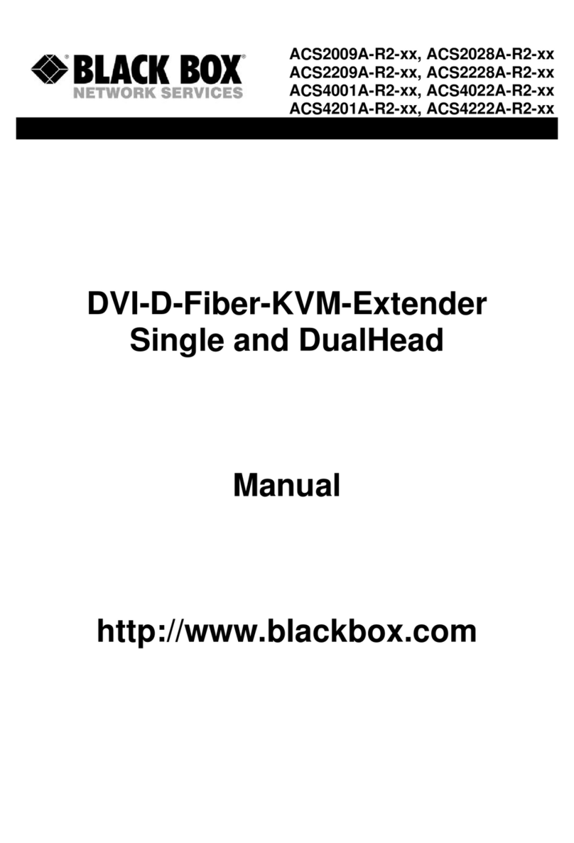 Black Box ACS2009A-R2-xx user manual
