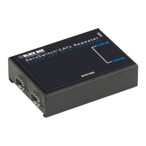 Black Box ACX1000 quick start guide