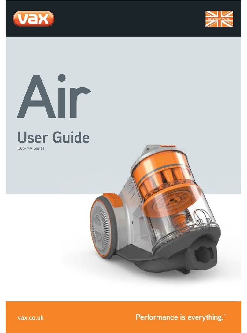 Vax C86-MA Series User manual