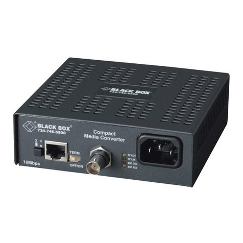 Black Box LMC009A-R5 User manual
