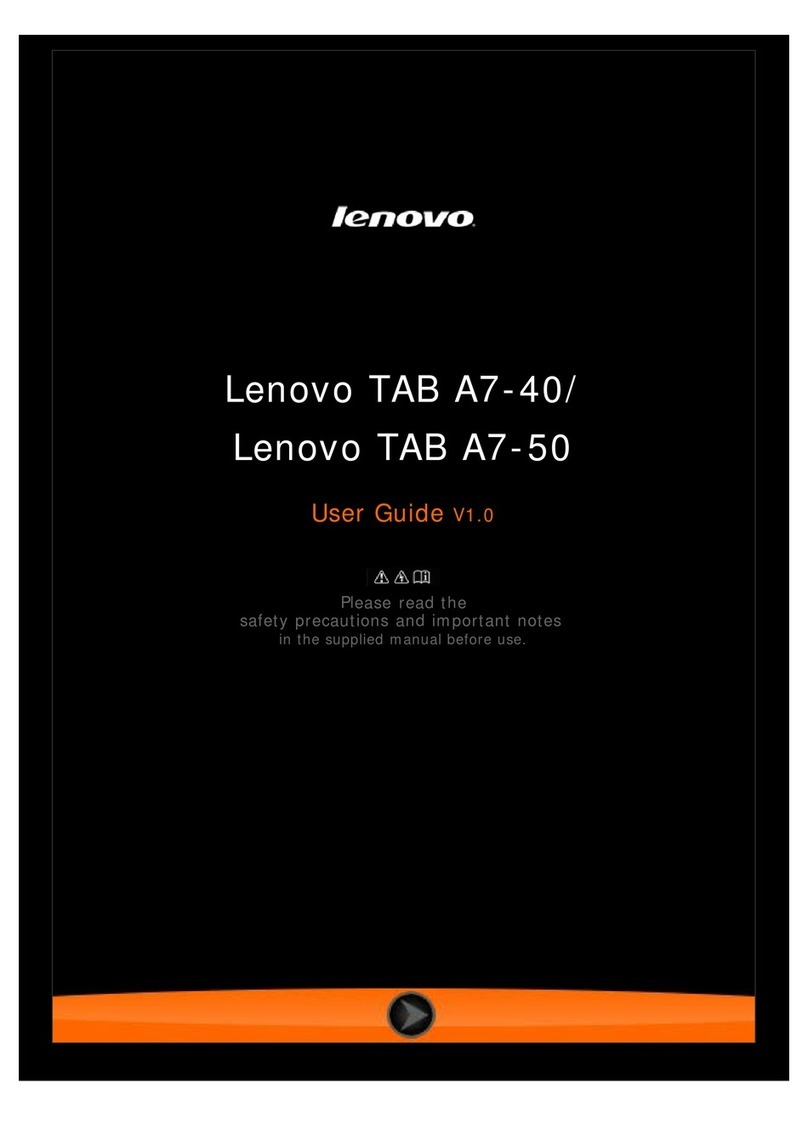 Lenovo TAB A7-40 user guide