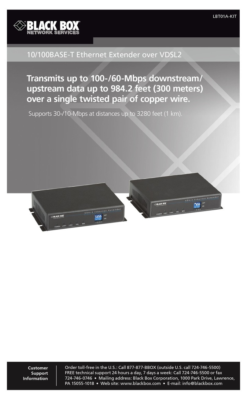 Black Box LBT01A-KIT User manual