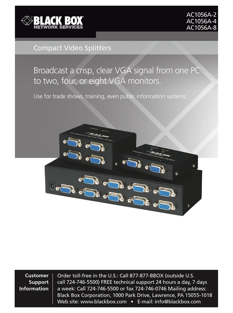 Black Box AC1056A-2 User manual