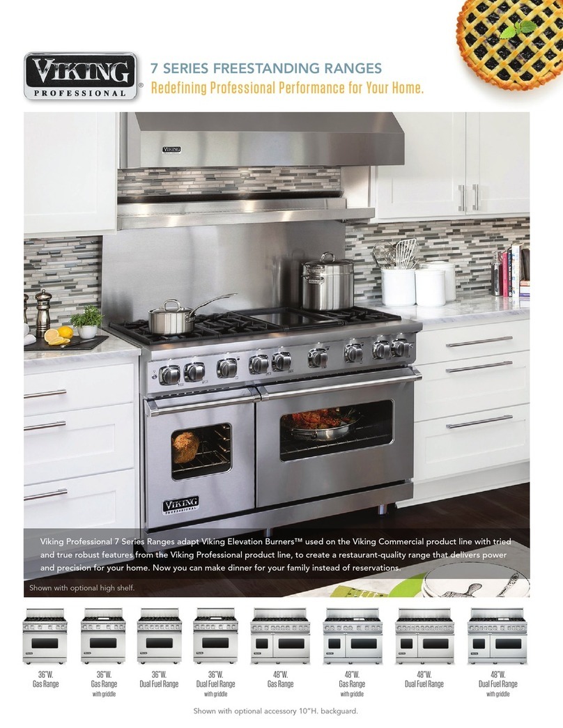 Viking VGR7366B Specifications