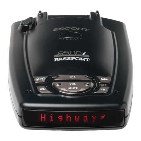 Escort Passport 9500i owner's manual