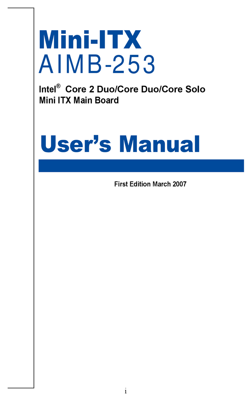 Advantech AIMB-253 Series User manual