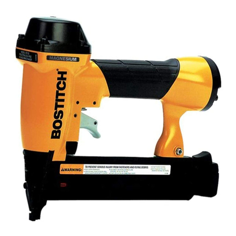 Bostitch BT125 Operation and maintenance manual