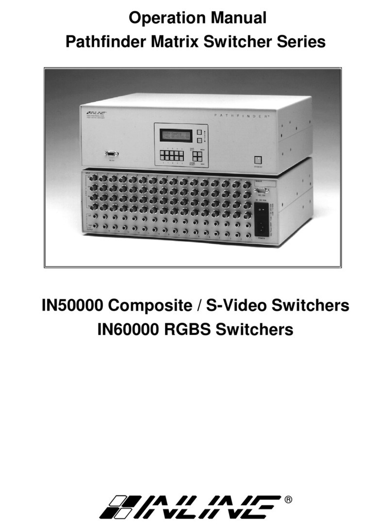 Inline Pathfinder IN50000 Operation manual