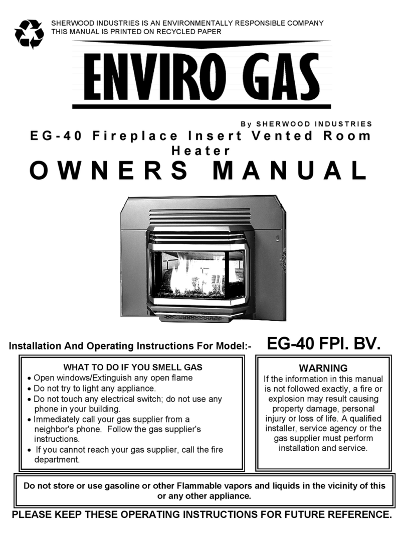 Enviro Gas EG-40 FPI. BV. owner's manual