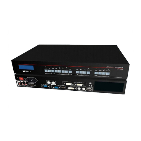 Vdwall LVP603S user manual