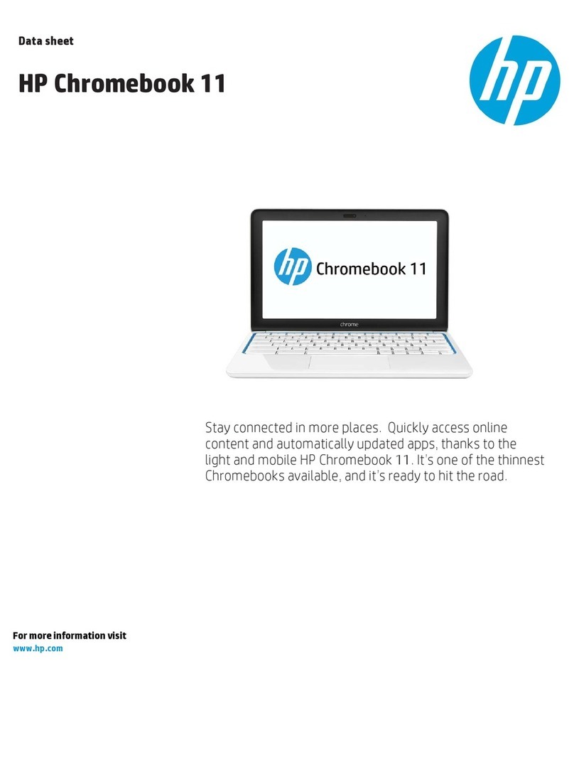 HP Chromebook 11 datasheet