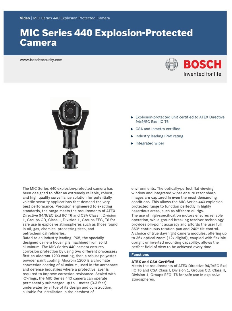 Bosch MIC Series 440 User manual