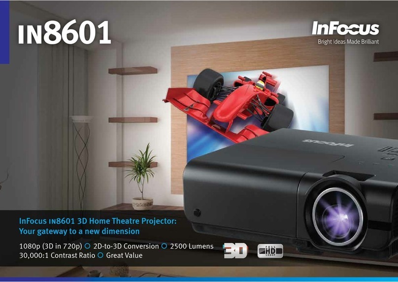 InFocus in8601 User manual