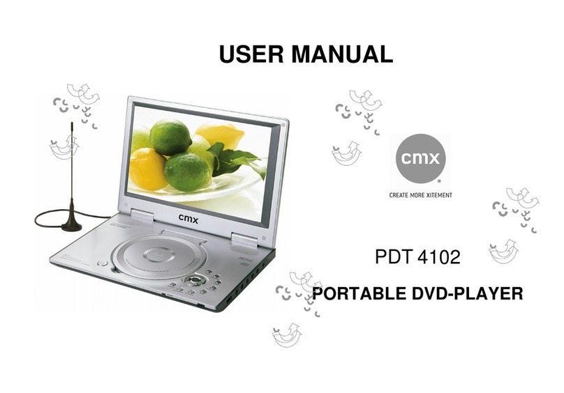 CMX PDT 4102 user manual
