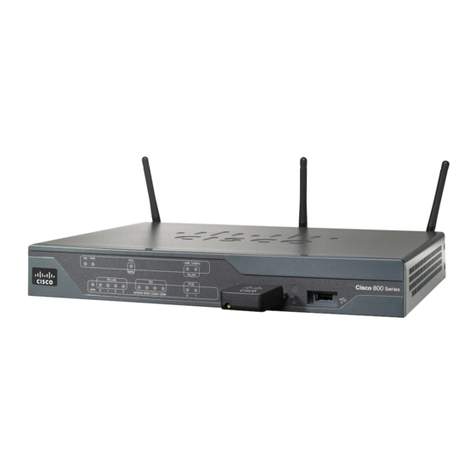 Cisco Cisco 881 User manual