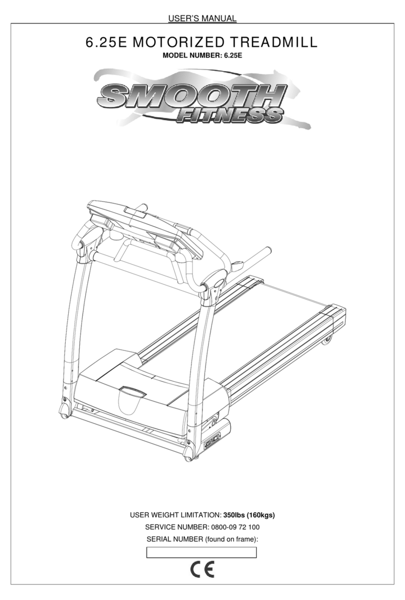 Smooth Fitness 6.25E user manual