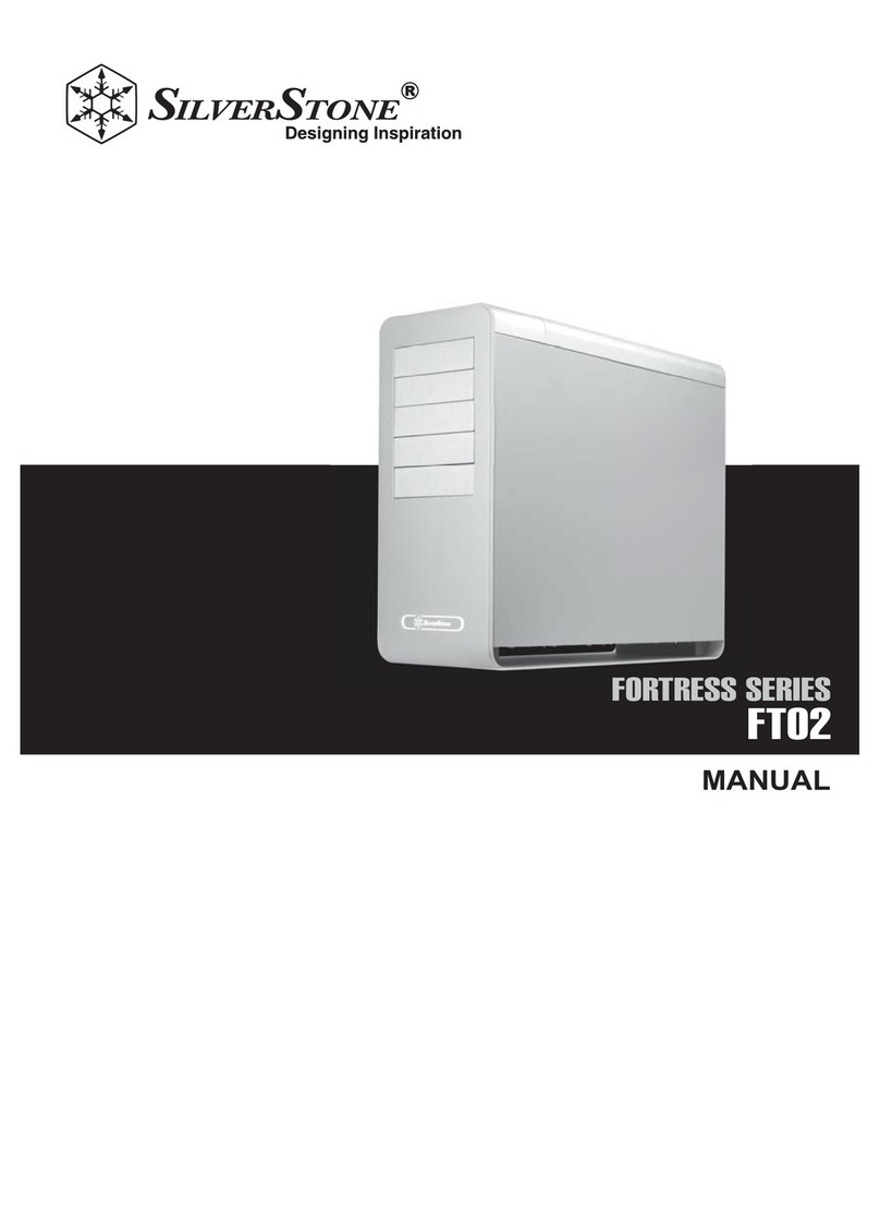 SilverStone FORTRESS FT02 User manual