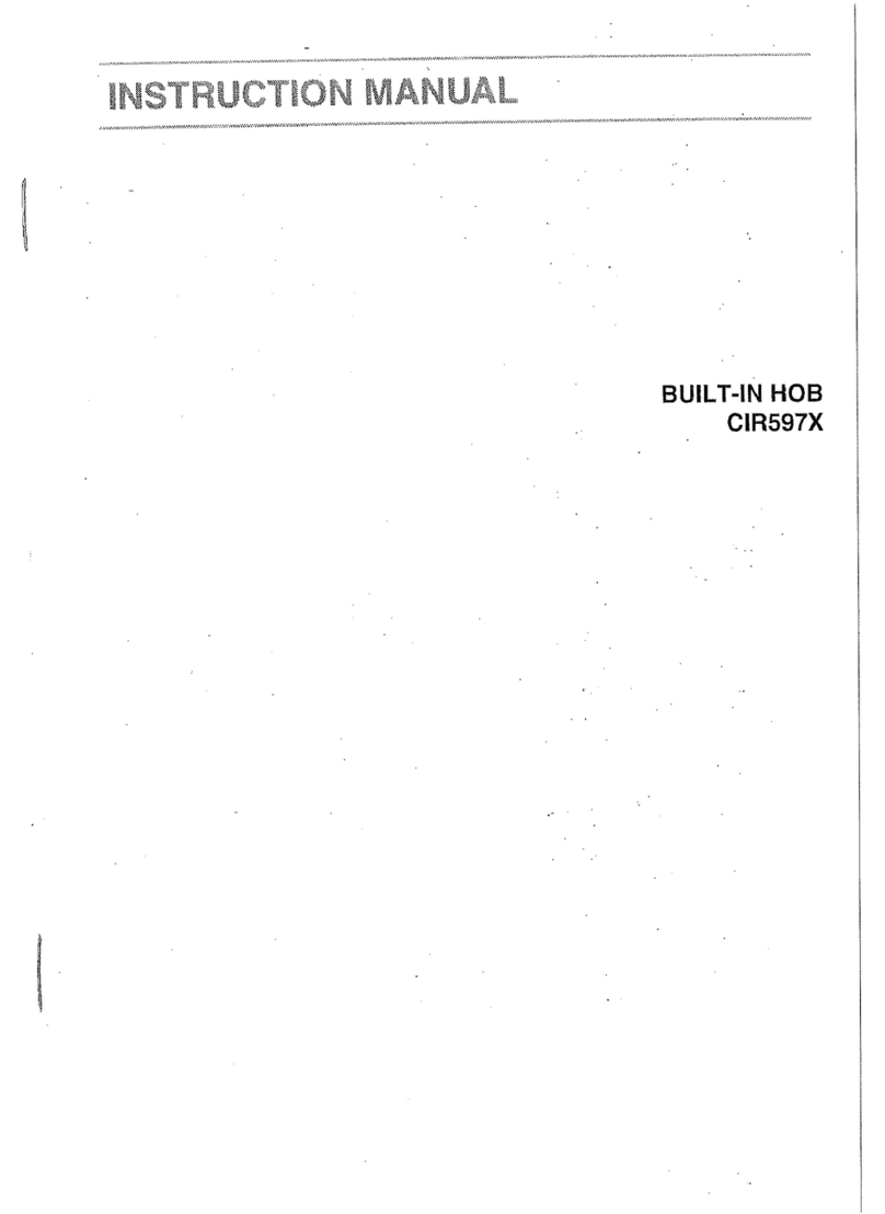 Smeg CIR597X User manual