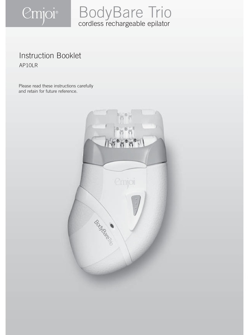 Emjoi BodyBare Trio AP10LR User manual