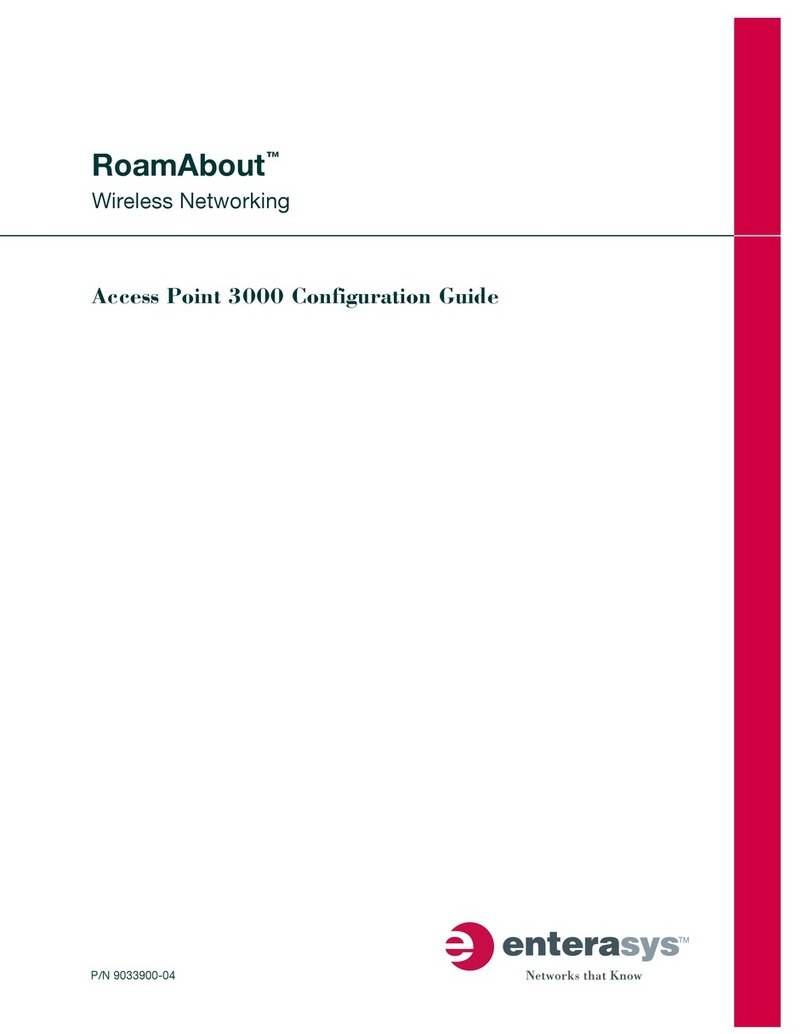 Enterasys RoamAbout 3000 User manual