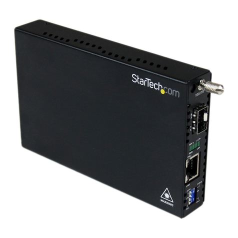 StarTech.com ET91000SFP2 System manual StarTech.com ET91000SFP2 System manual