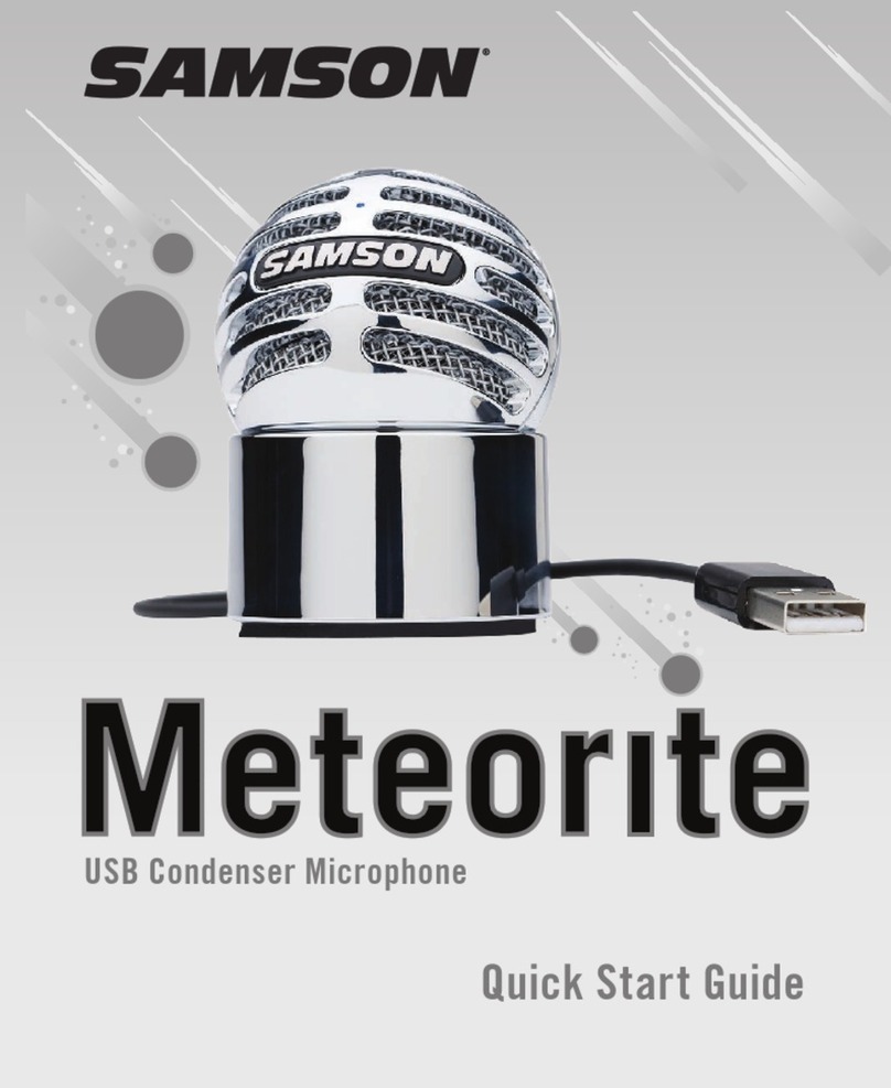Samson Meteorite quick start guide