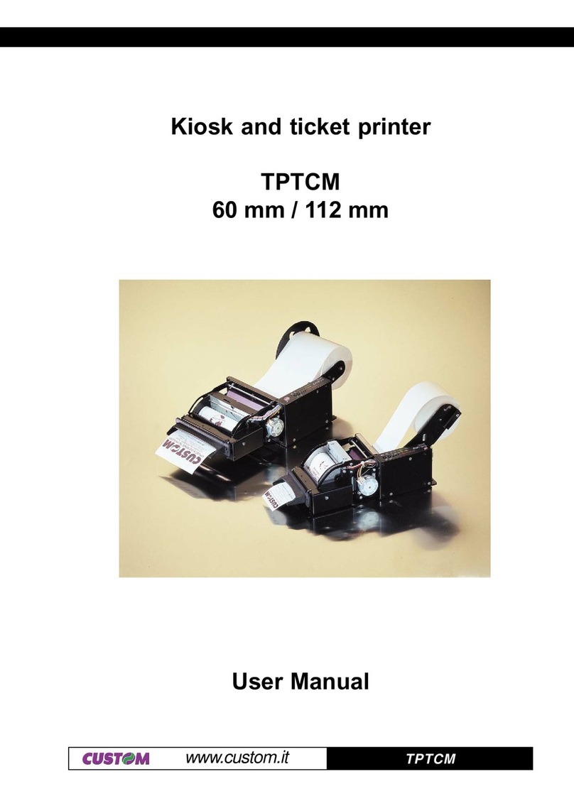 Custom Audio Electronics TPTCM User manual