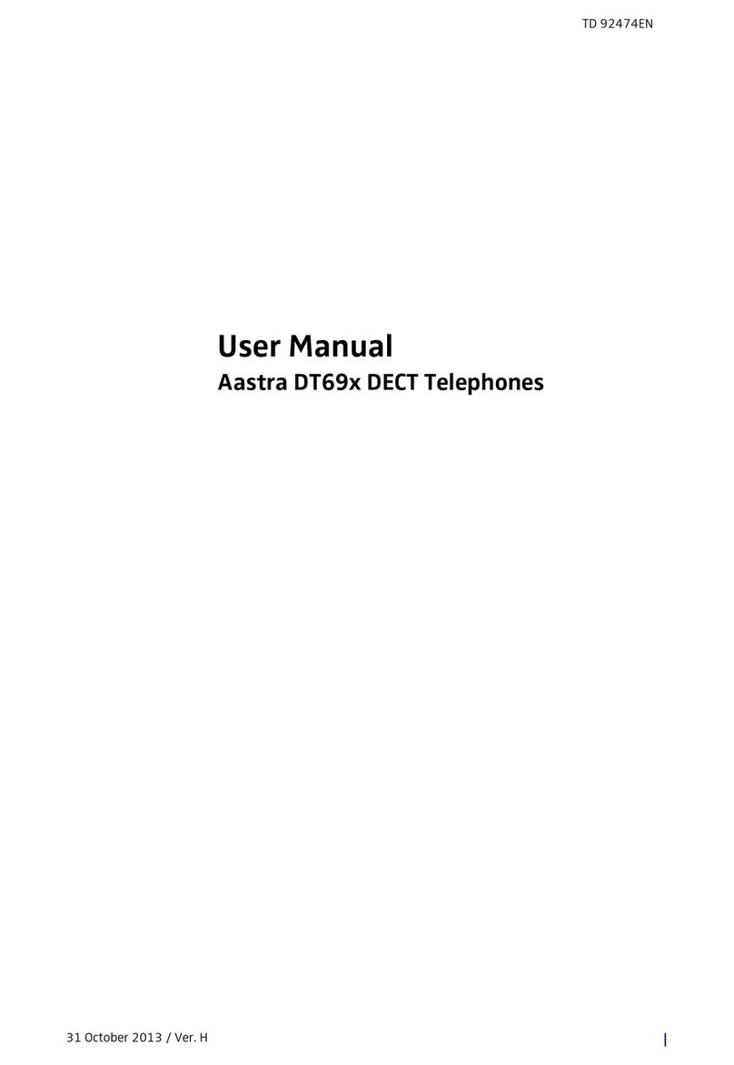 Aastra DT69x User manual