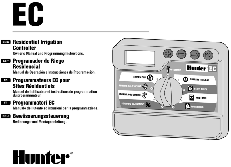 Hunter EC owner's manual
