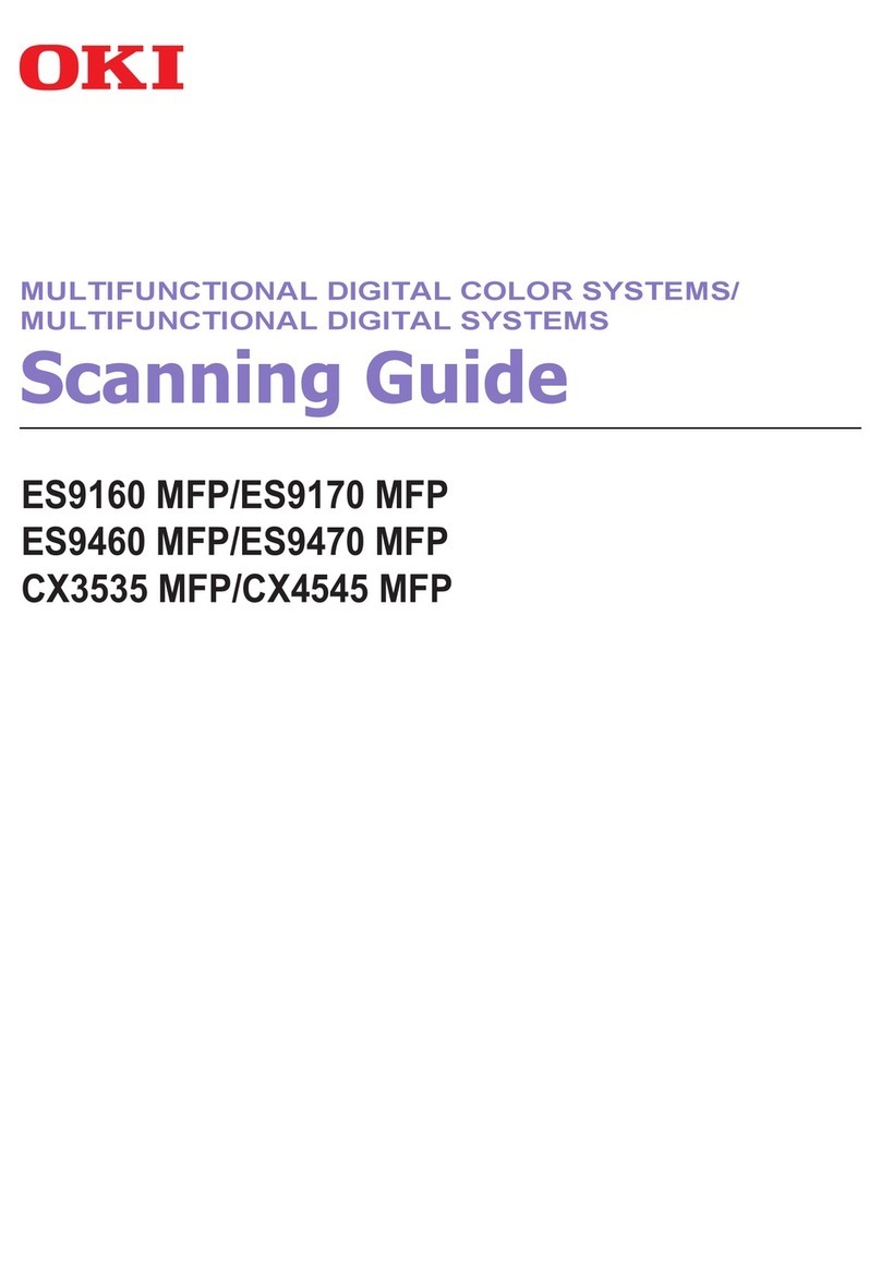 Oki ES9160 MFP/ES9170 MFPES9460 MFP User manual