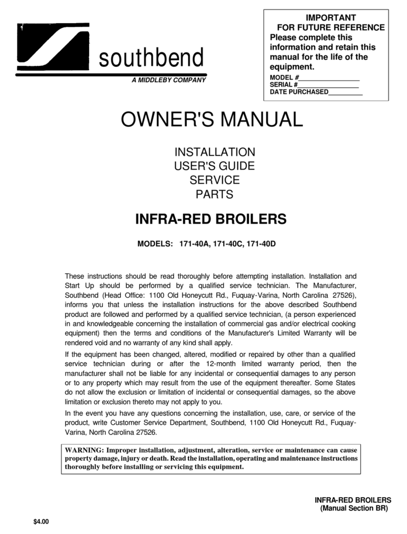 Southbend 171-40A owner's manual