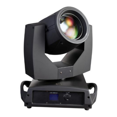 TJ Lighting Solutions Sharpy BEAM 5R user manual
