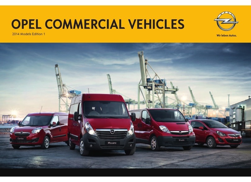Opel Corsavan 2014 User manual