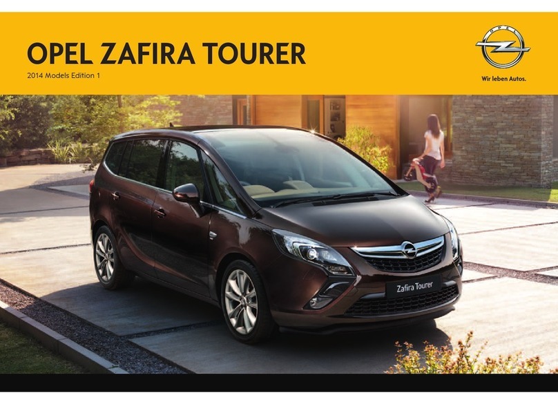Opel 2014 ZAFIRA TOURER Brochure & specs