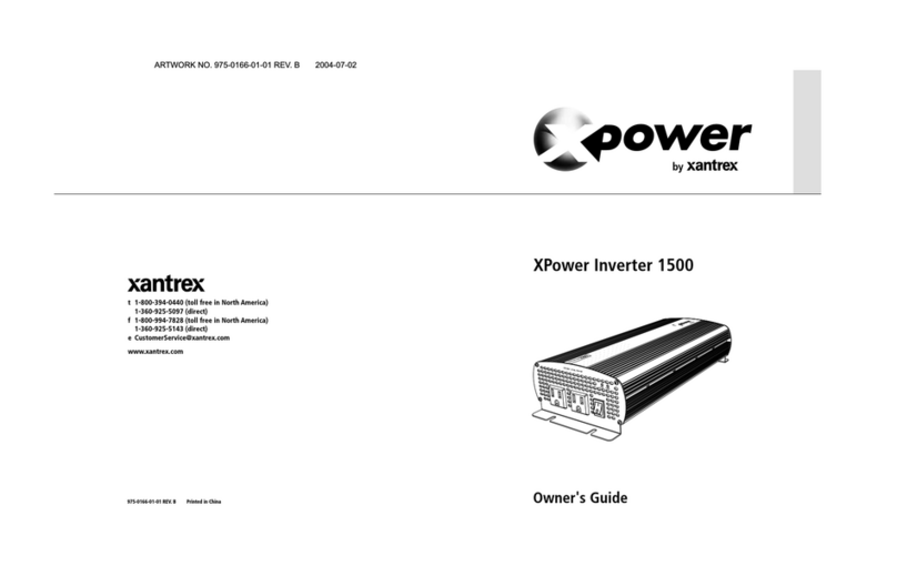 XPower 1500 owner's guide