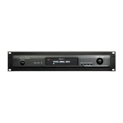 Denon Professional DN-U100 Gebruiksaanwijzing