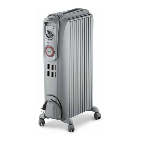 DeLonghi TRD0715T Installation instructions manual