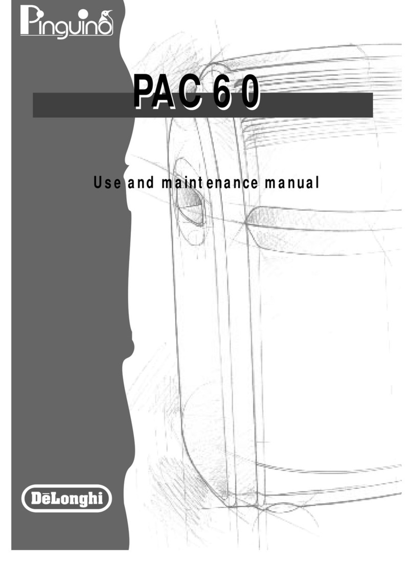 DeLonghi Pinguino PAC60 User manual
