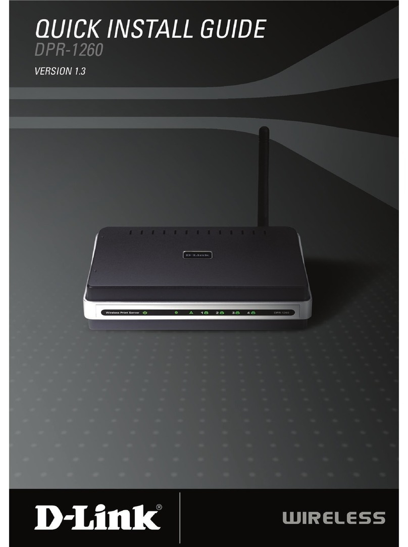 D-Link DPR-160 User manual