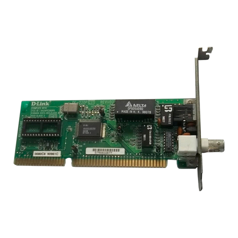 D-Link PC DE-220P User manual