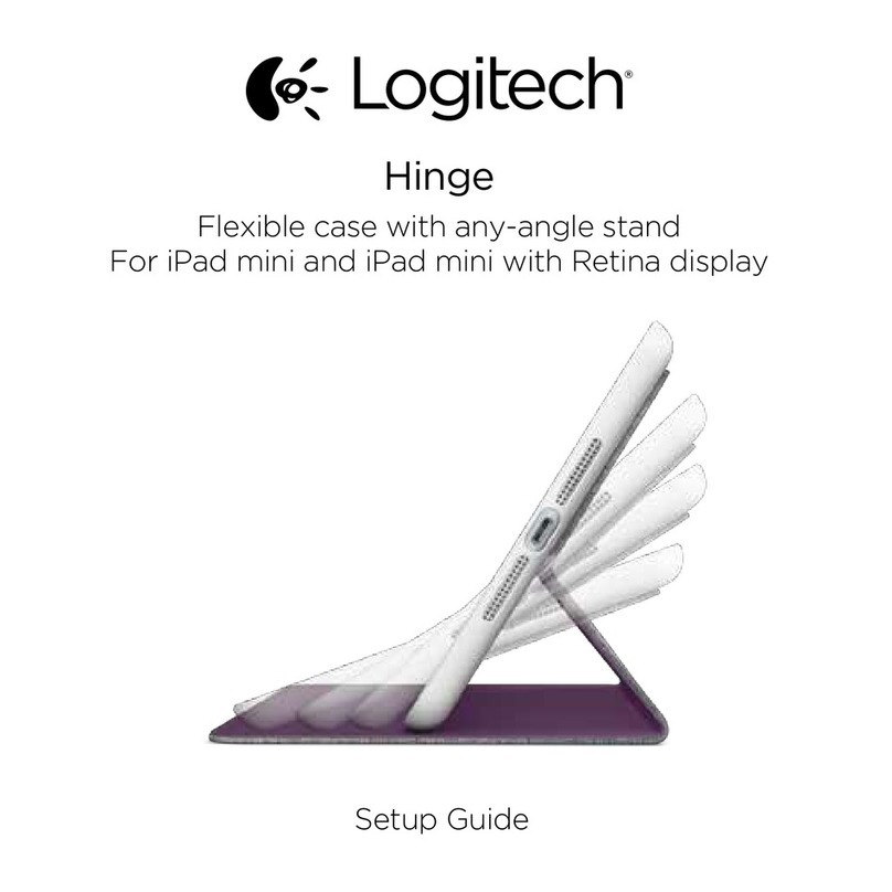 Logitech Hinge User manual Logitech Hinge User manual