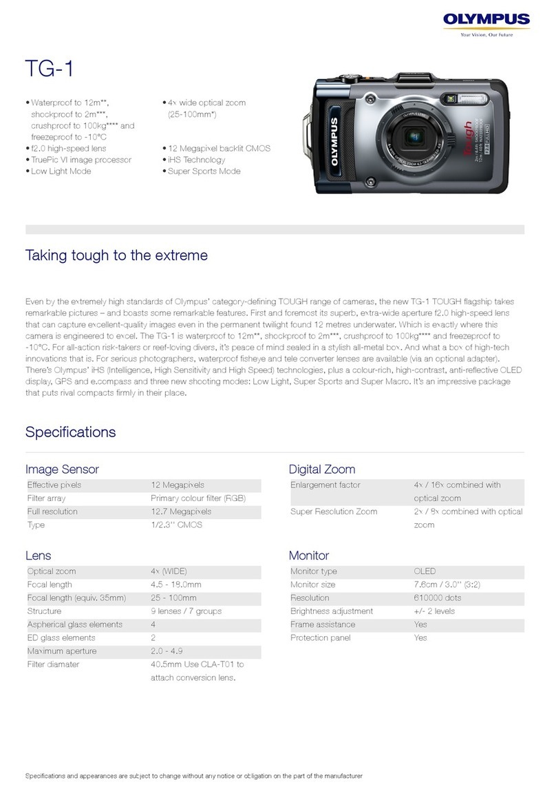 Olympus TG-1 User manual