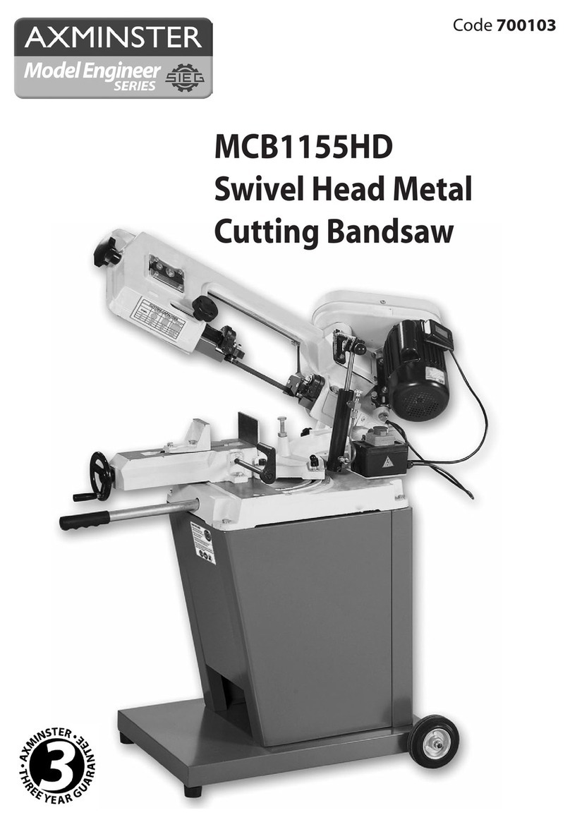 Axminster MCB1155HD manual