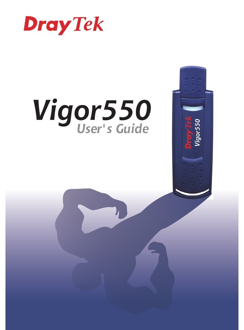 Draytek Vigor550 user guide